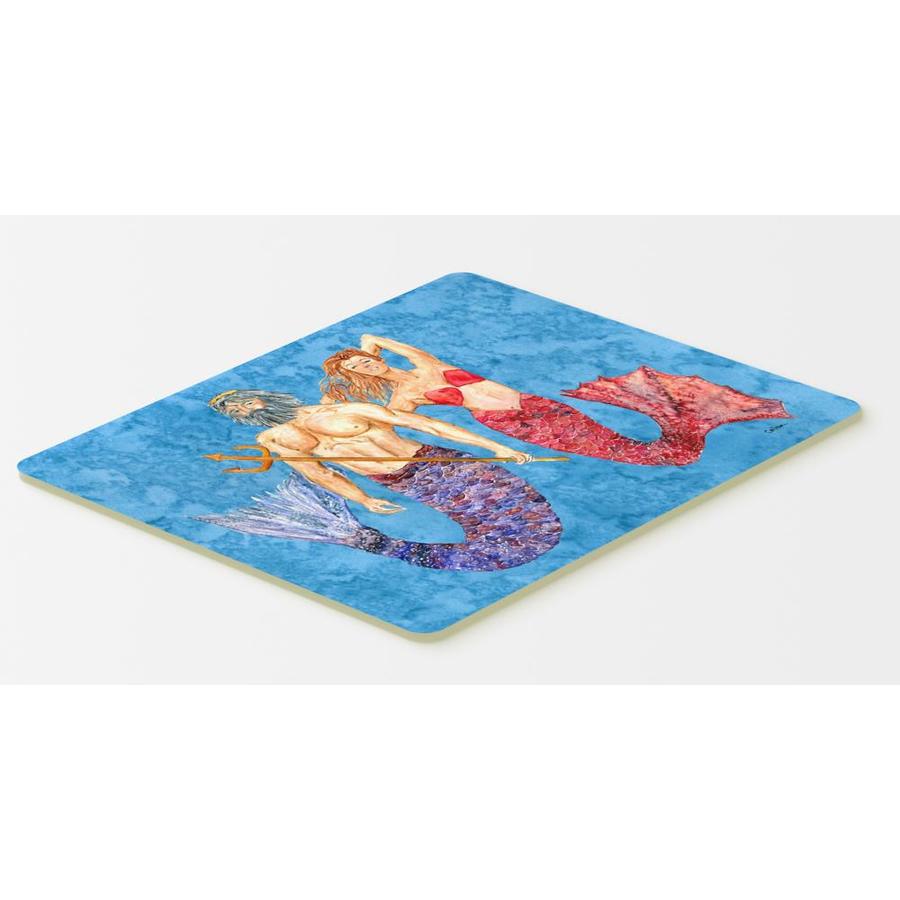 Caroline S Treasures Mermaid And Merman Kitchen Or Bath Mat 20x30