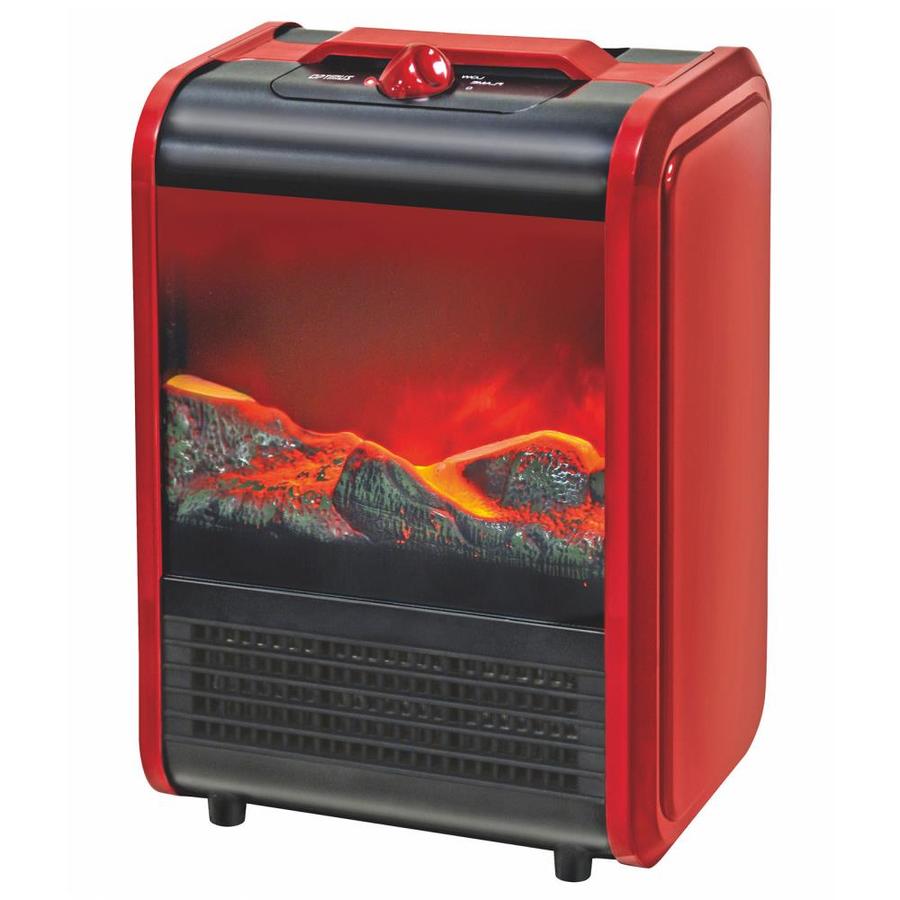 Optimus Optimus Electric Flame Effect Mini Fireplace Heater At