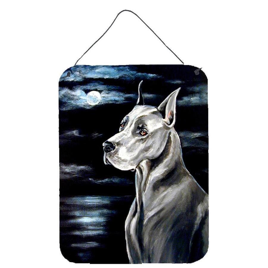 Caroline S Treasures Great Dane In The Moonlight Aluminium Metal