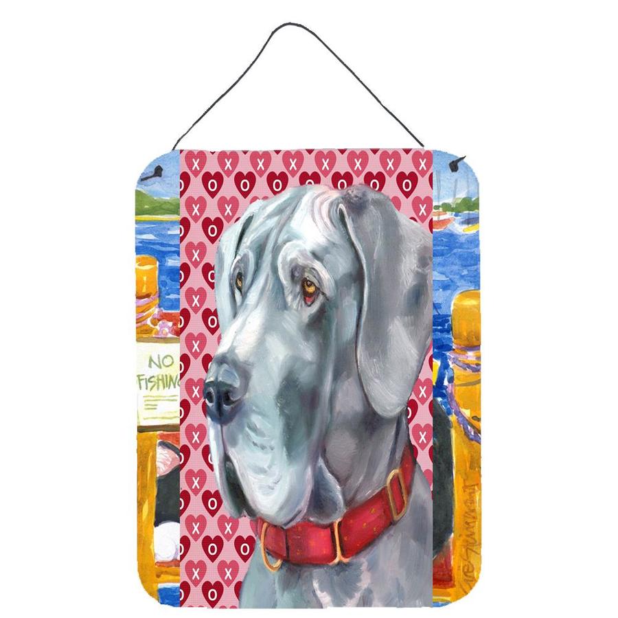 Caroline S Treasures Great Dane Hearts Love And Valentine S Day