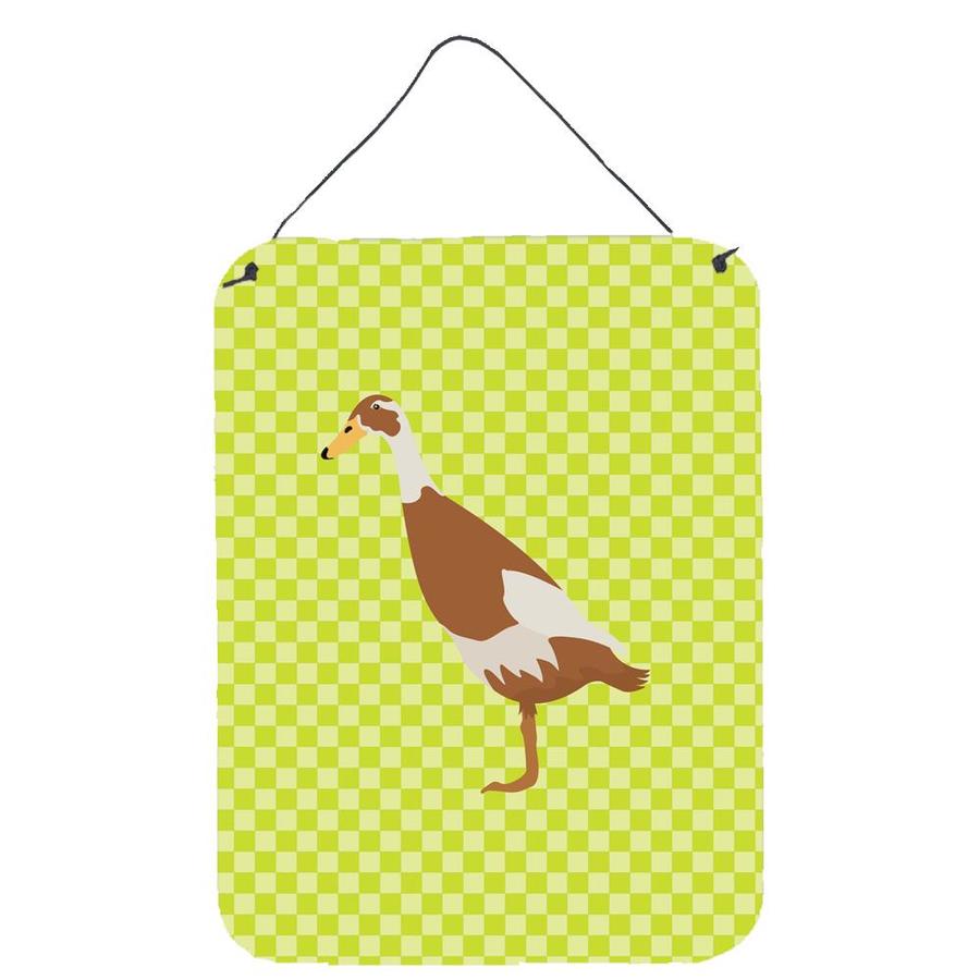 Caroline's Treasures Indian Runner Duck Green Wall or Door Hanging Prints