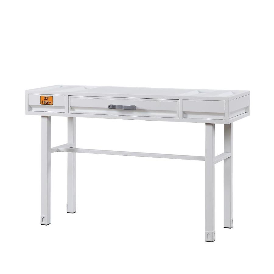 Acme Furniture Cargo Vanity Desk In White At Lowes Com