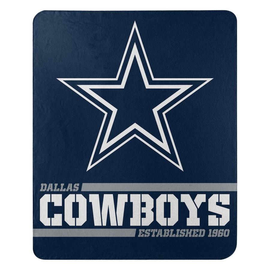 The Northwest Company Dallas Cowboys Nfl 070 Restructure Raschel Multi Polyester Throw In The Blankets Throws Department At Lowes Com