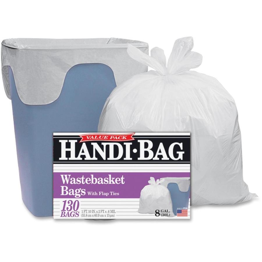 AEP Industries 42Gallon White Outdoor Polypropylene Can Trash Bag in the Trash Bags department