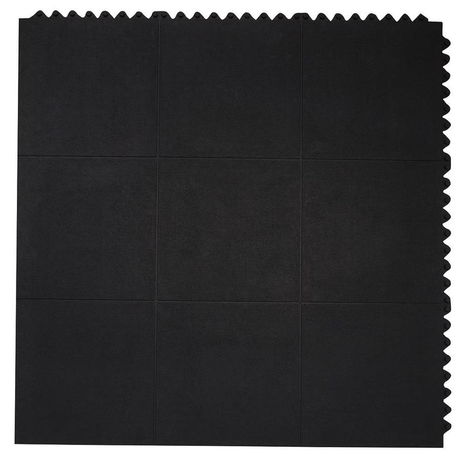 Envelor Interlocking Rubber Gym Mats And Flooring 36 In X 36 In