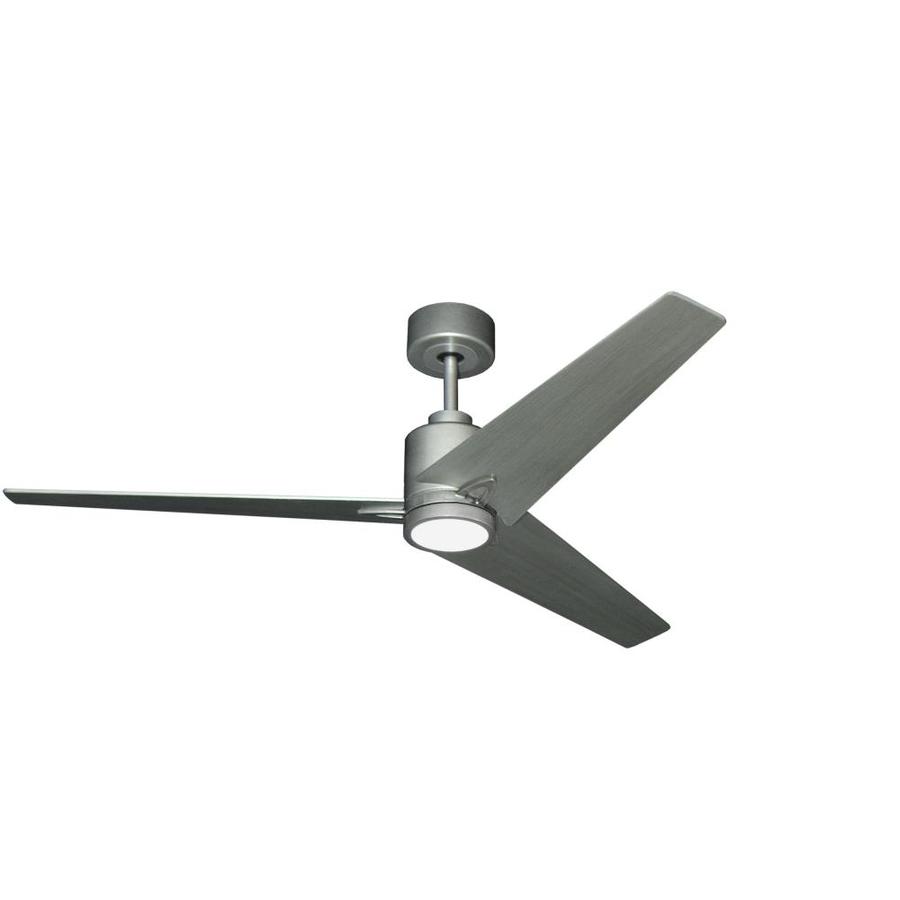 Troposair Reveal 52 In Indoor Outdoor Brushed Nickel Ceiling Fan
