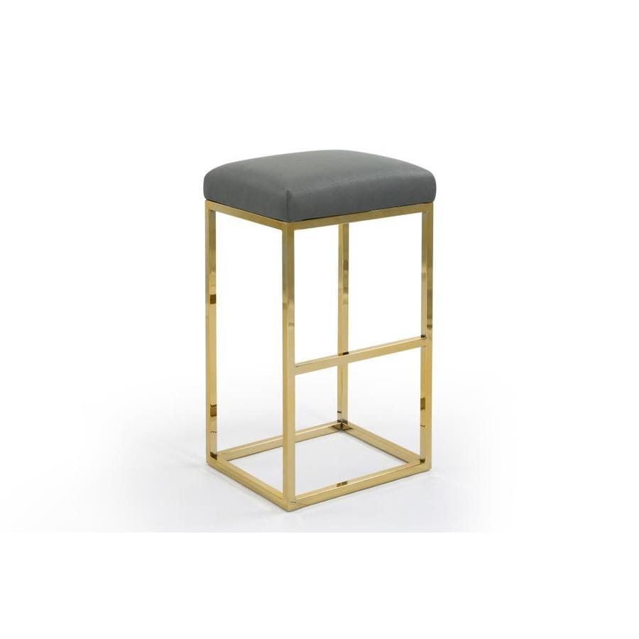 Chic Home Design Skyler Grey Bar Stool