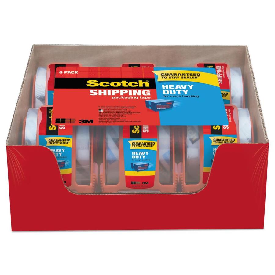 Scotch 1 88 In X 54 6 Yd Shipping Packing Tape Dispenser Included In The Packing Tape Department At Lowes Com