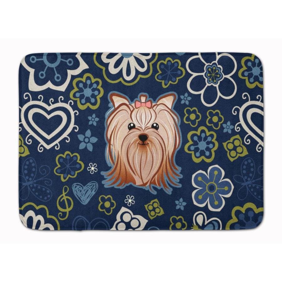 Caroline S Treasures 19 In X 27 In Microfiber Memory Foam Bath Mat In The Bathroom Rugs Mats Department At Lowes Com