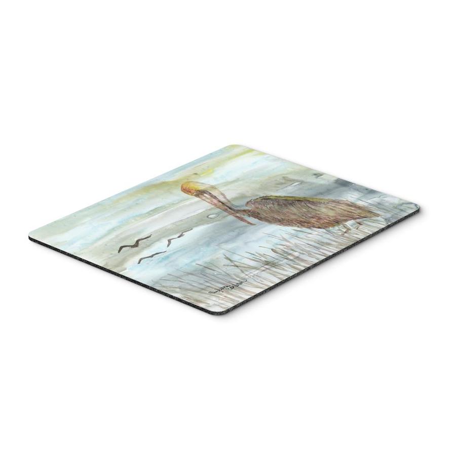 Caroline's Treasures Brown Pelican Watercolor Mouse Pad, Hot Pad or Trivet