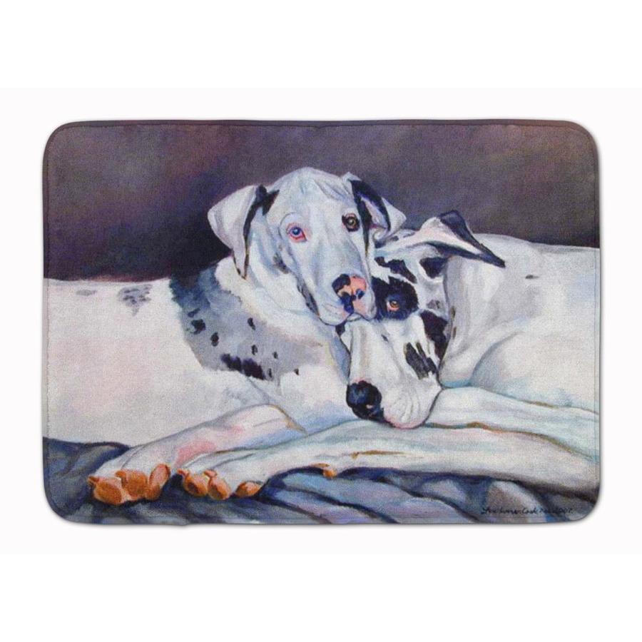 Caroline S Treasures 19 In X 27 In Microfiber Memory Foam Bath Mat In The Bathroom Rugs Shower Mats Department At Lowes Com