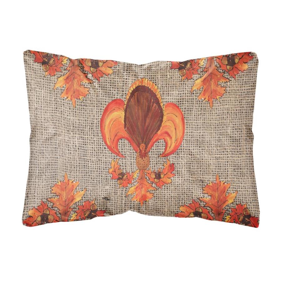 Caroline S Treasures Thanksgiving Turkey Fleur De Lis Decorative