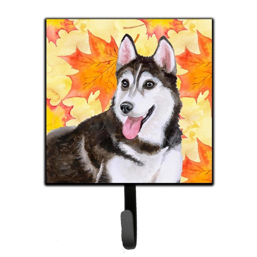 Caroline S Treasures Siberian Husky 2 Fall Leash Or Key Holder At