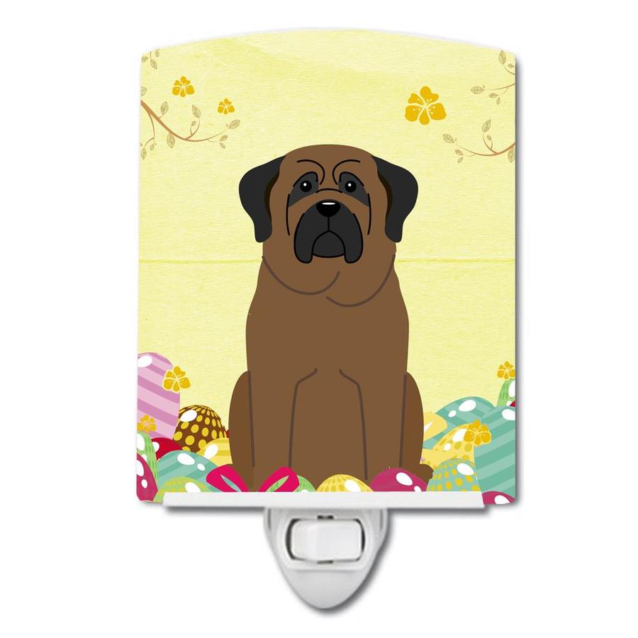 Carolines Treasures Bullmastiff Easter Eggtravaganza Night Light 6 x 4 Multicolor