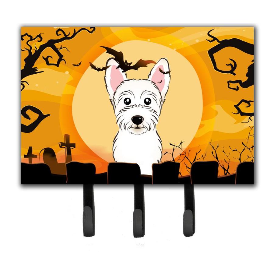 Caroline's Treasures Halloween Westie Leash or Key Holder