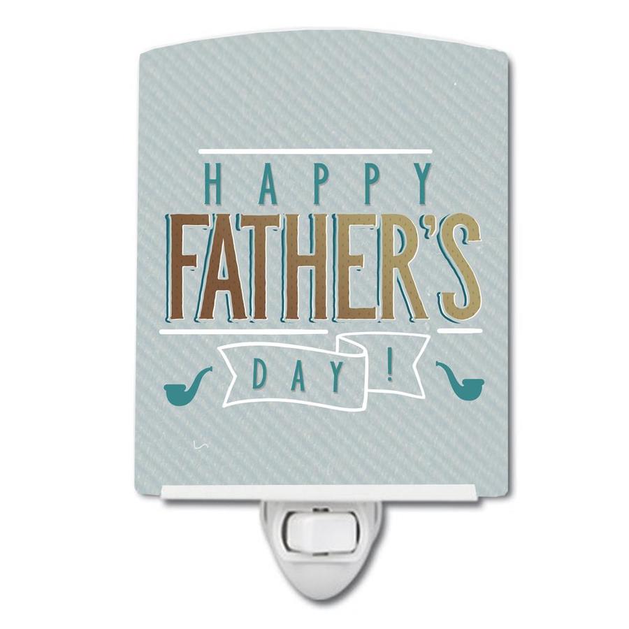 Caroline's Treasures Happy Father's Day Ceramic Night Light