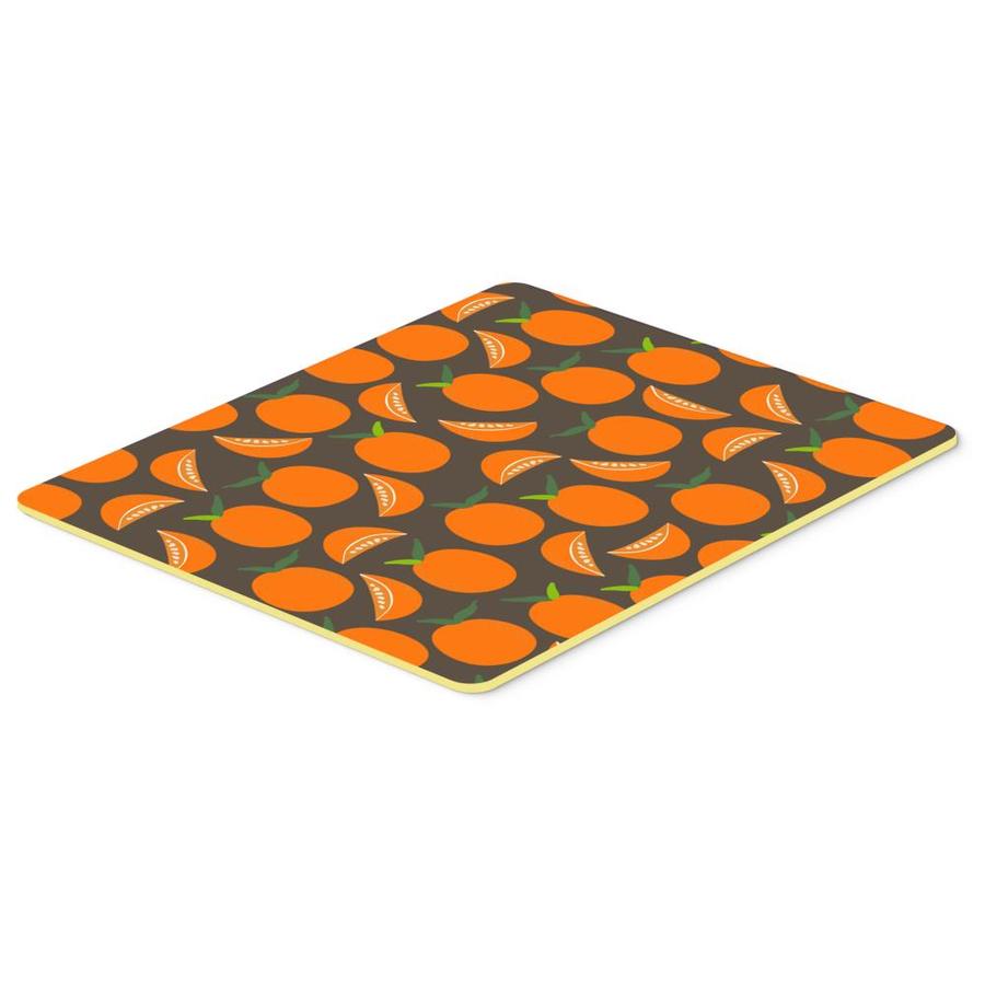 Caroline S Treasures Oranges On Gray Kitchen Or Bath Mat 20x30 At