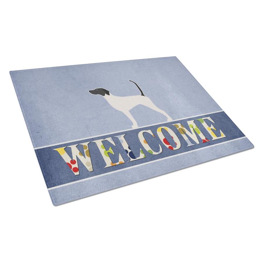 Caroline's Treasures English Pointer Wee Glass Cutting Board Large