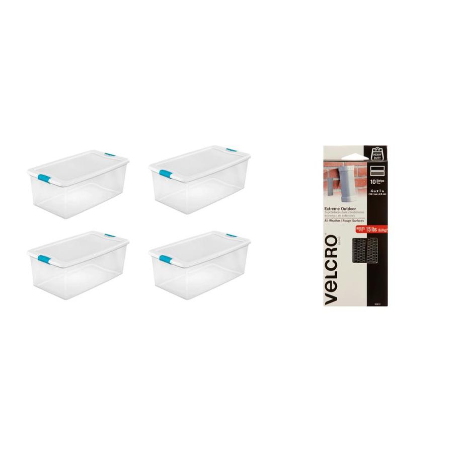 Sterilite Corporation 4Pack SteriliteGallon (106Quart