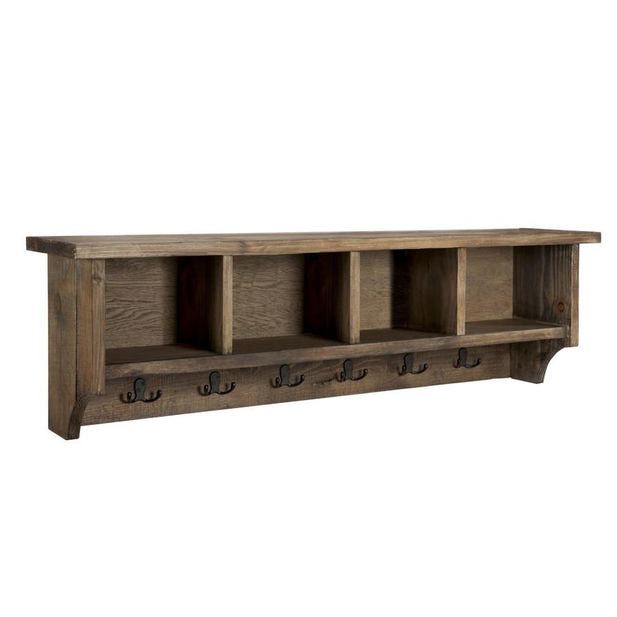 Alaterre Furniture Modesto 48 In Reclaimed Wood Entryway Wall