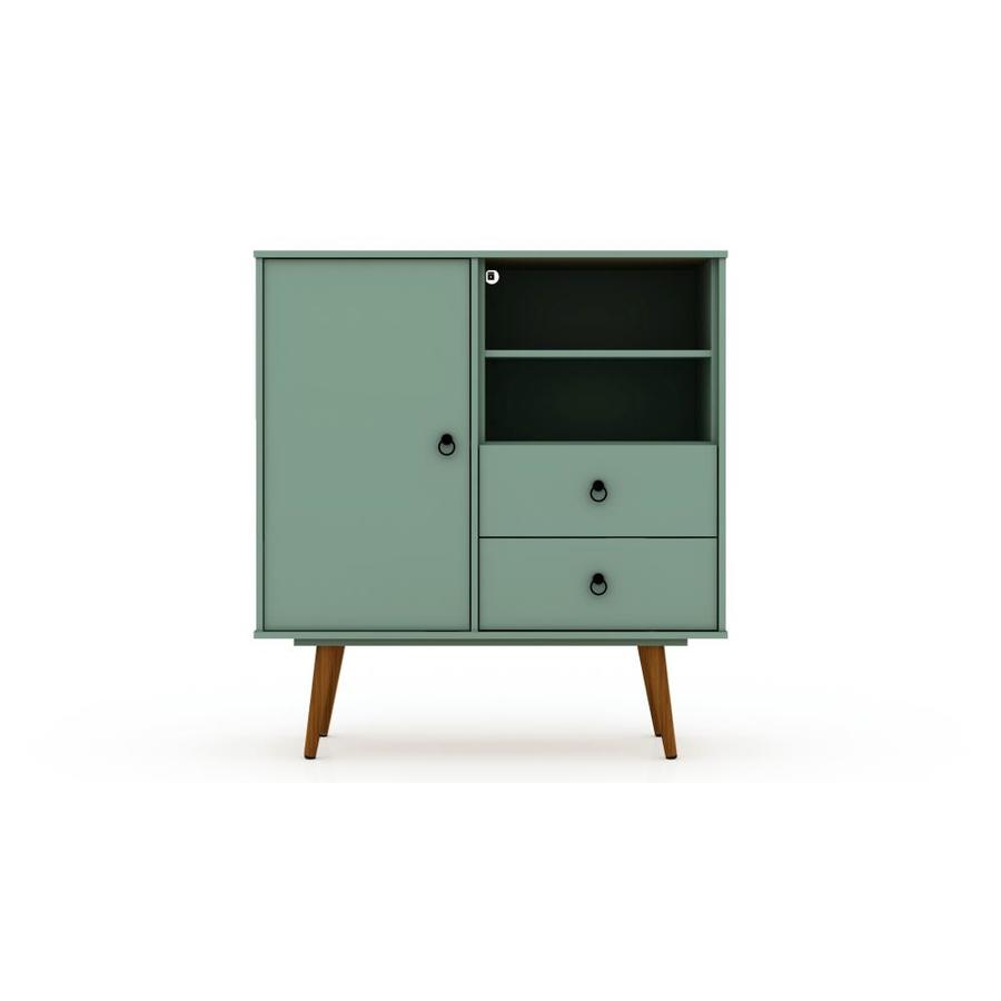 Manhattan Comfort Tribeca Dresser in Green Mint