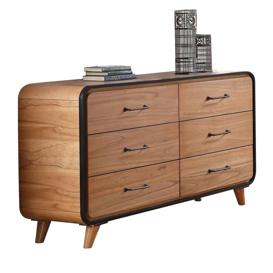 ACME Furniture Carla Dresser in Oak and Black