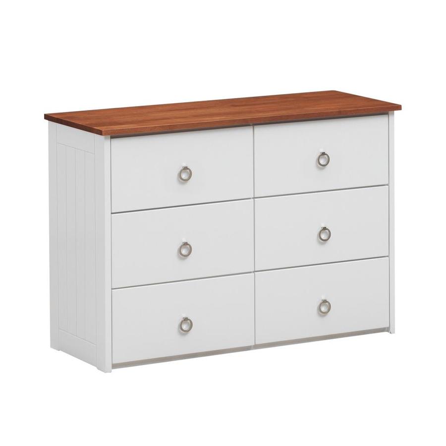 ACME Furniture Farah Dresser in White and Oak