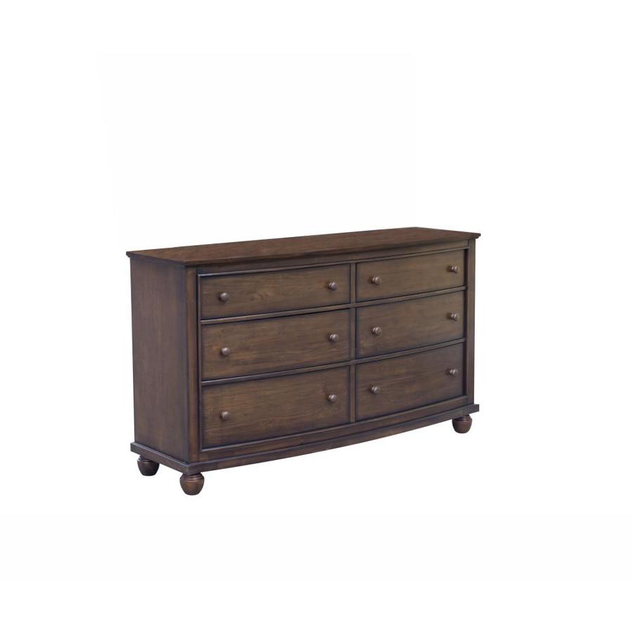 Sunset Trading Sunset Trading Bahama Shutter Wood 6 Drawer Dresser