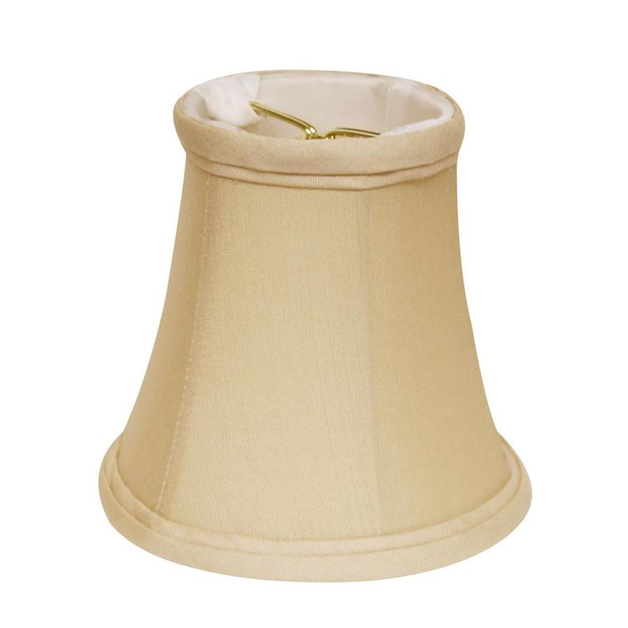 Cloth & Wire Slant Pure Silk Pongee Chandelier LAmphade with Flame