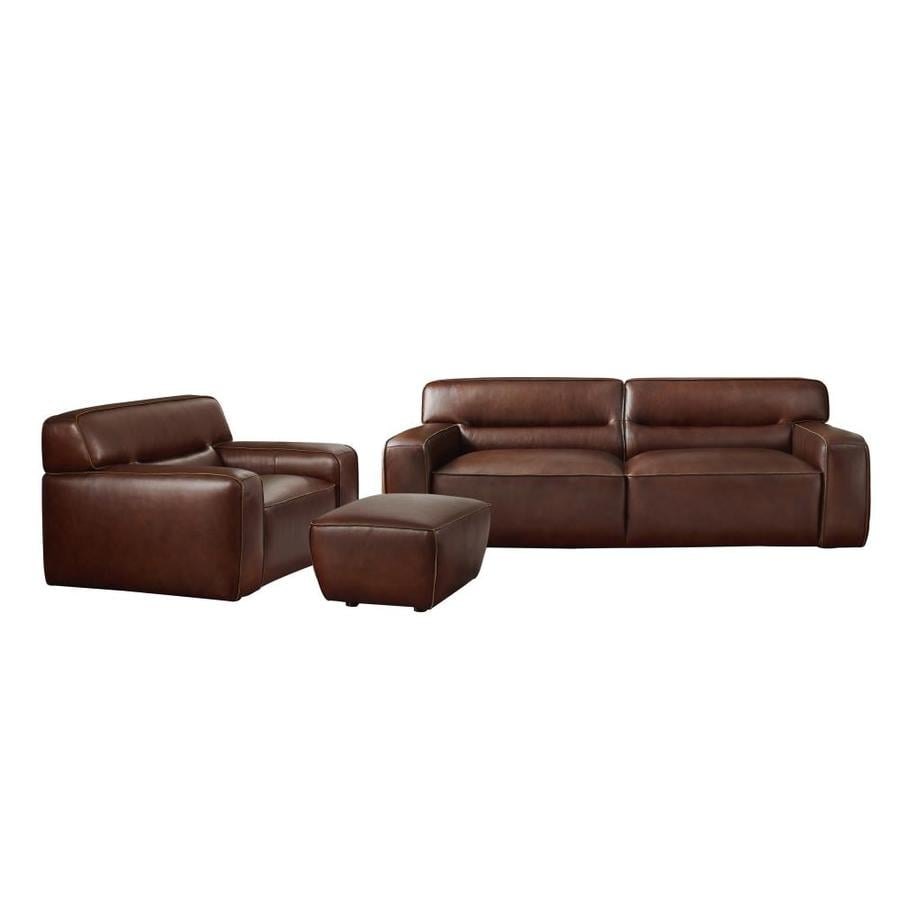 Genuine Leather Living Room Sets at Lowes.com
