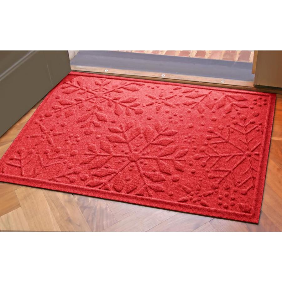 Bungalow Flooring Bungalow Flooring 2ft x 3ft Red Rectangular Indoor