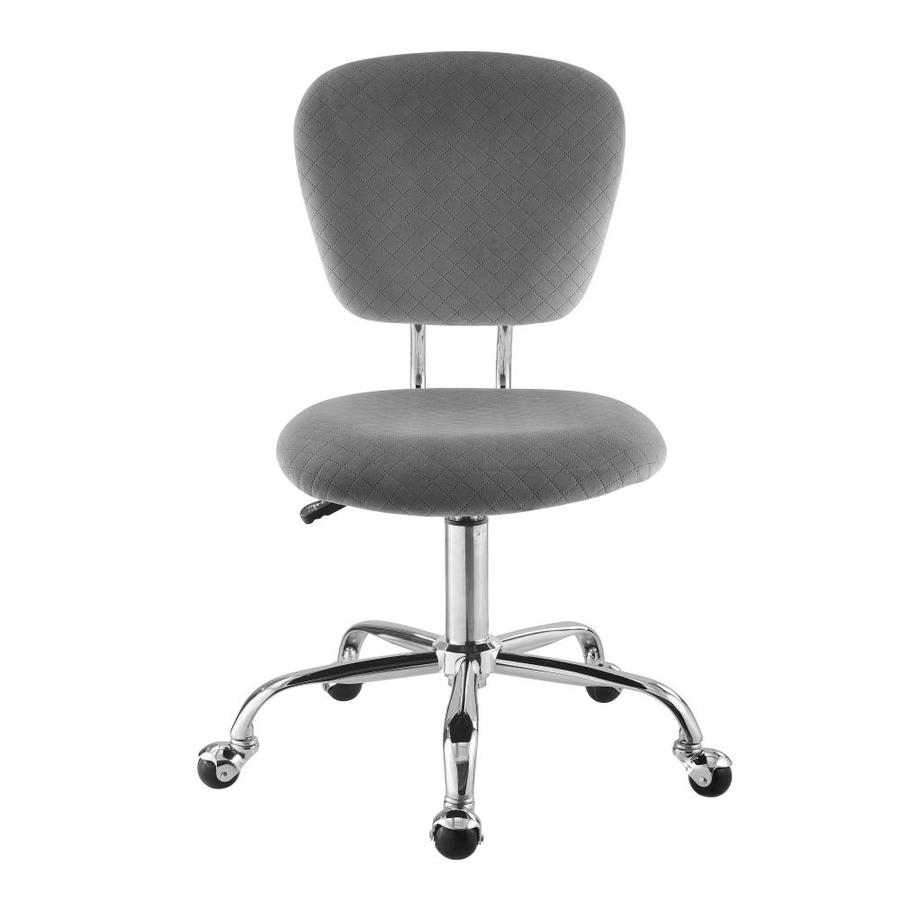 Linon Mason Gray Transitional Desk Chair At Lowes Com