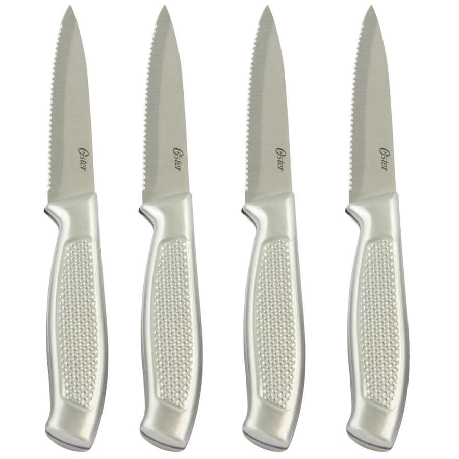 Oster Oster Edgefield 4 Piece Stainless Steel Steak Knife Set in the ...