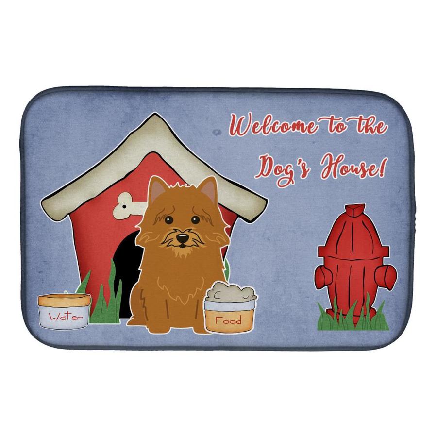 Caroline's Treasures Dog House Collection Norwich Terrier Dish Drying Mat