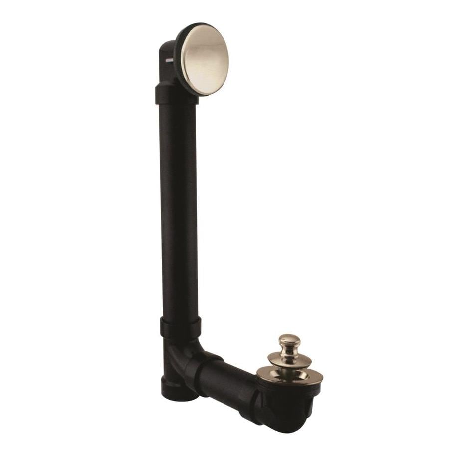 Westbrass 22 Linear Tip-Toe Drain Bath Waste /& Overflow Oil Rubbed Bronze 7931817LD-12