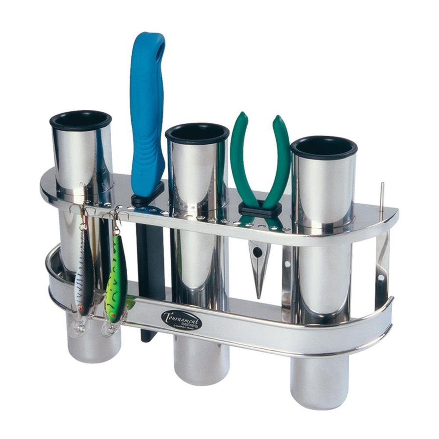 TEMPRESS FishOn! Triple Rod Holder Stainless Steel in the RV