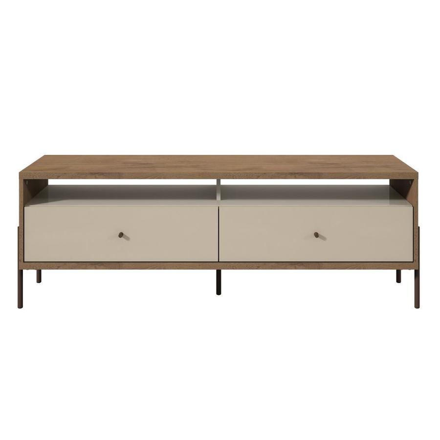 Manhattan Comfort Joy 59-in TV Stand in Off White