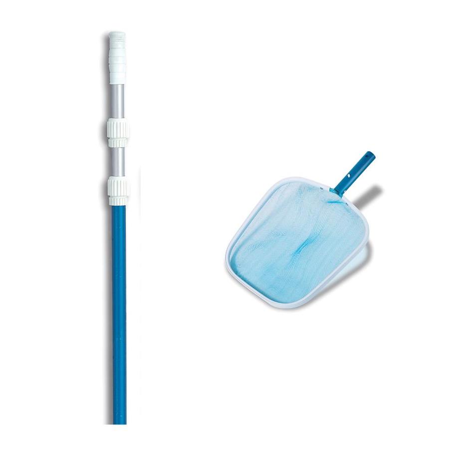 Swimline Hydrotools 8028 Premium Swimming Pool Leaf Skimmer with 5ft