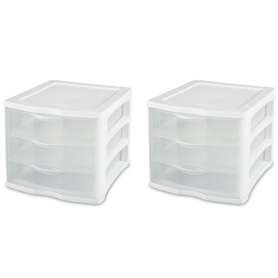 Drawer White Storage Cubes Drawers At Lowes Com