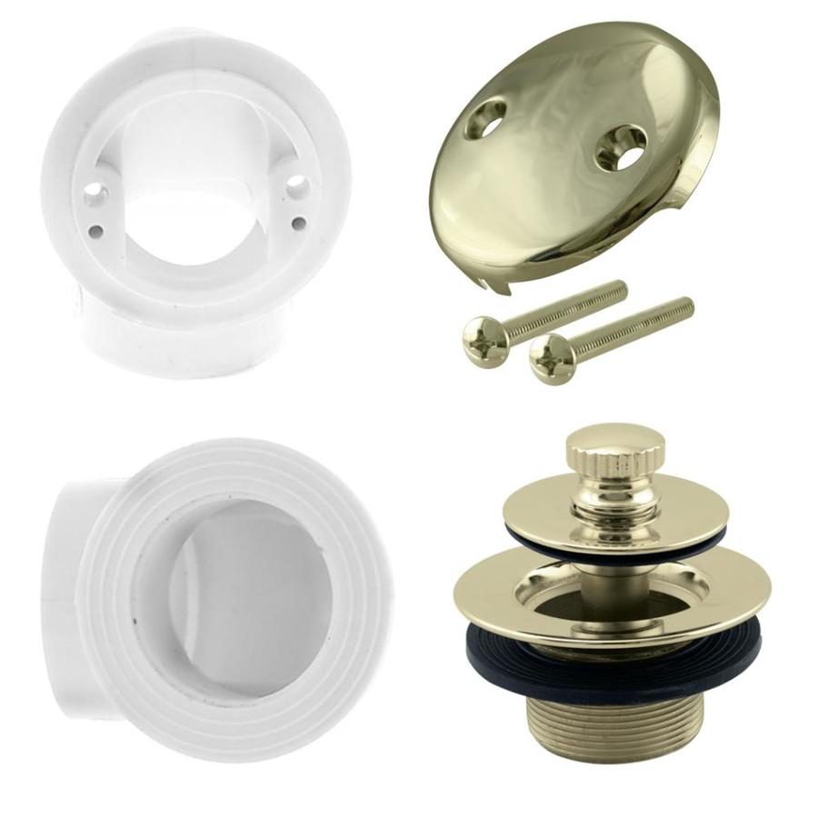 WESTBRASS Twist and Close Sch. 40 PVC Plumber's Pack with Two-Hole ...