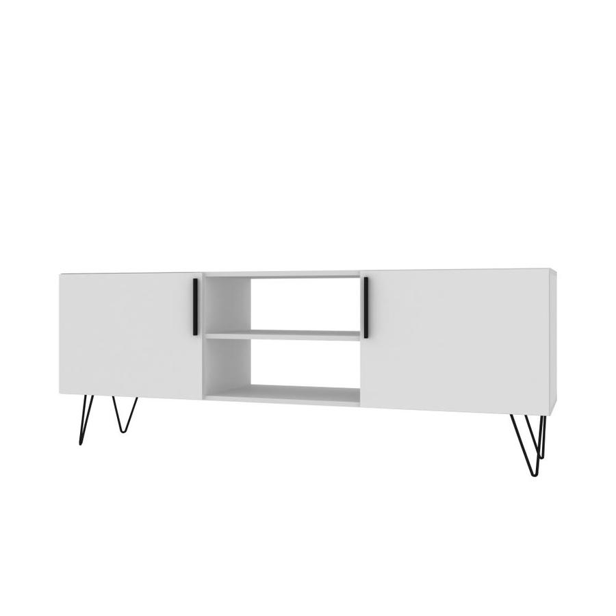 Manhattan Comfort Nolita 63-in TV Stand in White