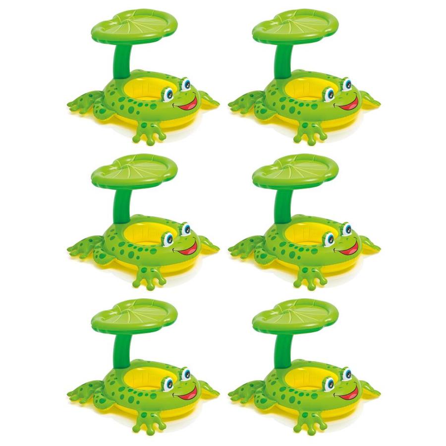 intex baby float with canopy