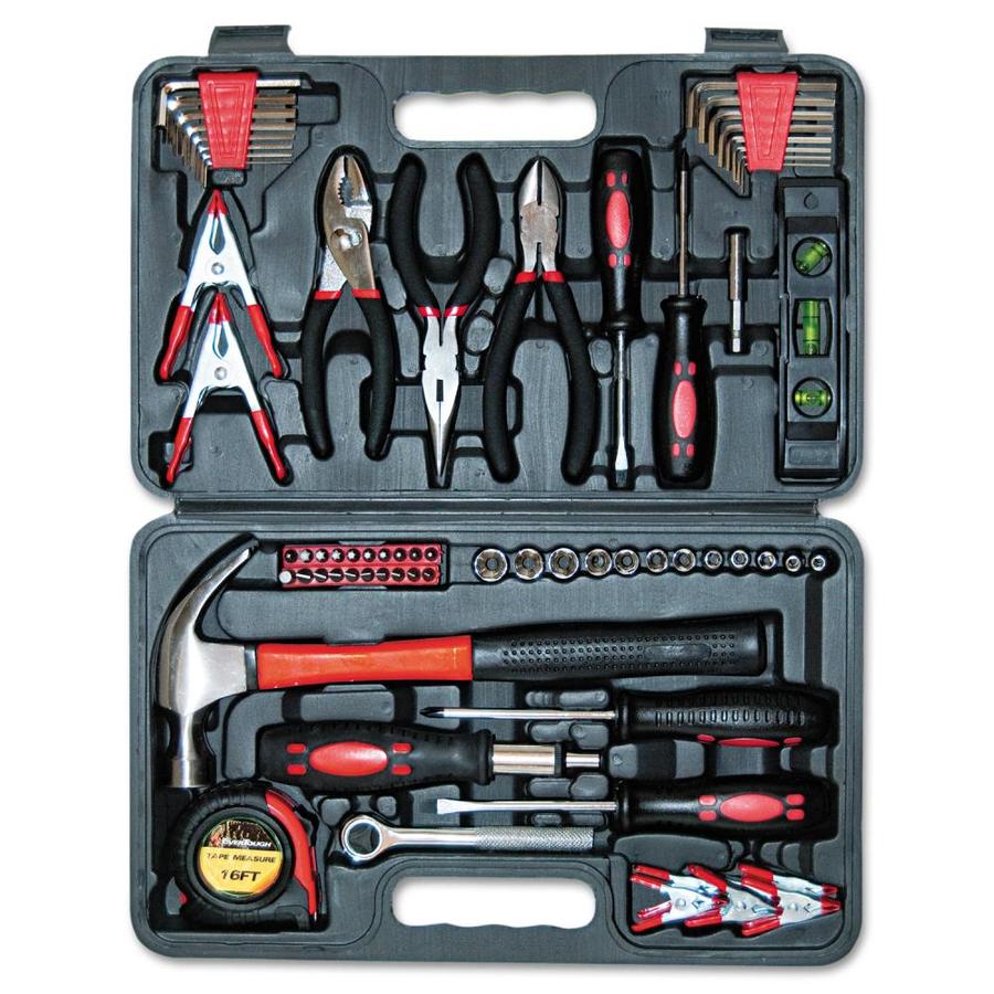 GreatNeck 72-Piece Household Tool Set With Hard Case In The Household ...