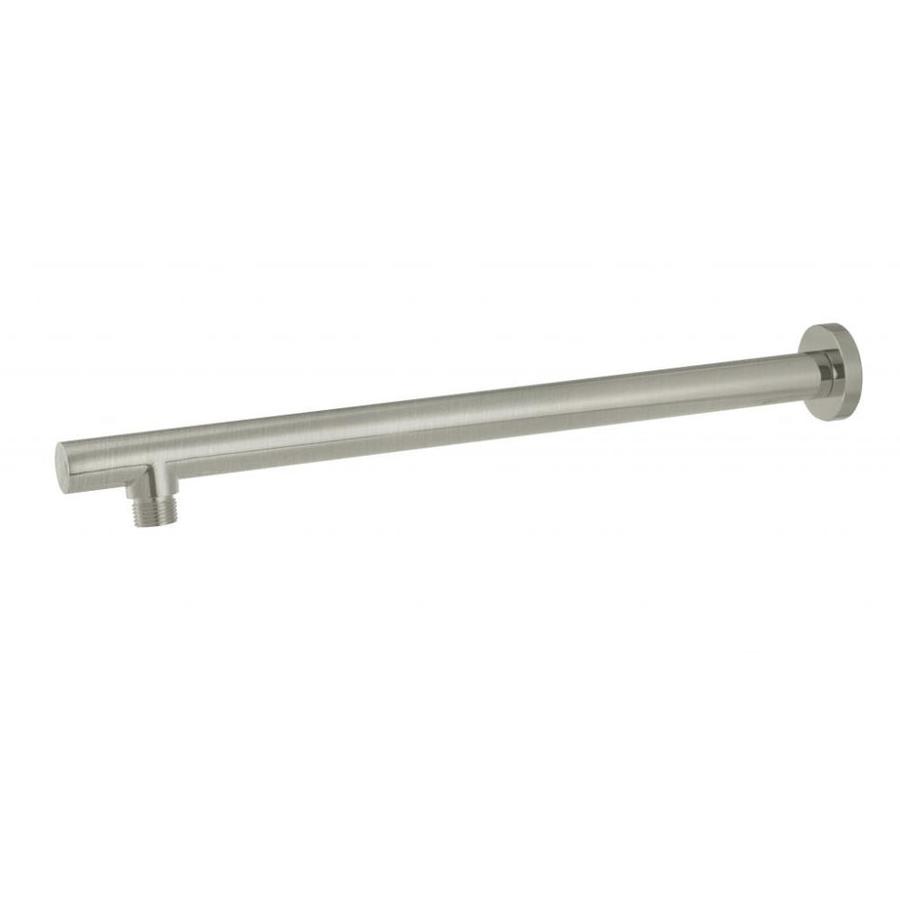 WESTBRASS 0.665in Satin Nickel Shower Arm and Flange in the Bathroom & Shower Faucet