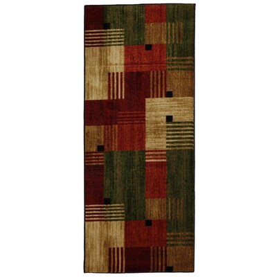 Mohawk Home New Wave 2 x 5 Multi Indoor Abstract Mid-Century Modern Runner Mohawk Home New Wave 2 x 5 Multi Indoor Abstract Mid-Century Modern Runner
