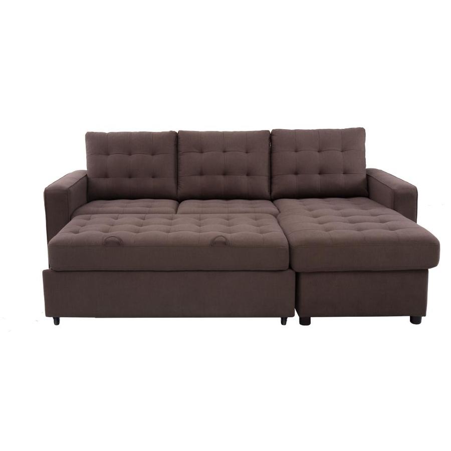 Serta Casual Espresso Microfiber Reclining Sectional in the Couches ...