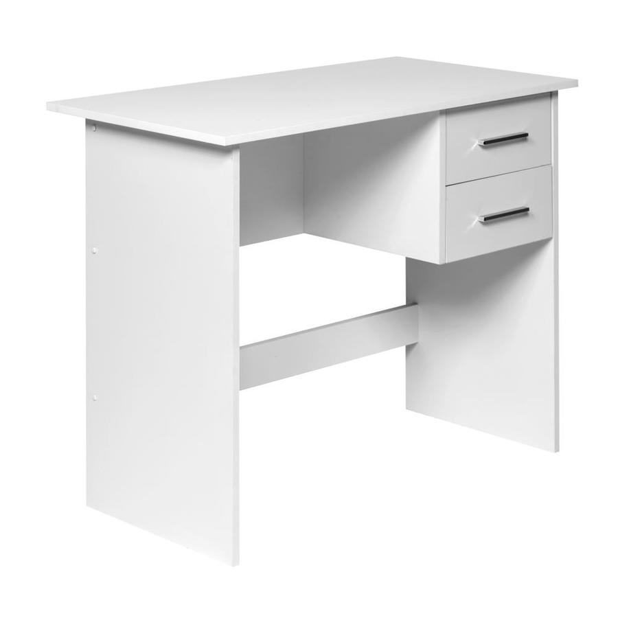 OneSpace Adina 35.5-in White Writing White Traditional Desk in the ...