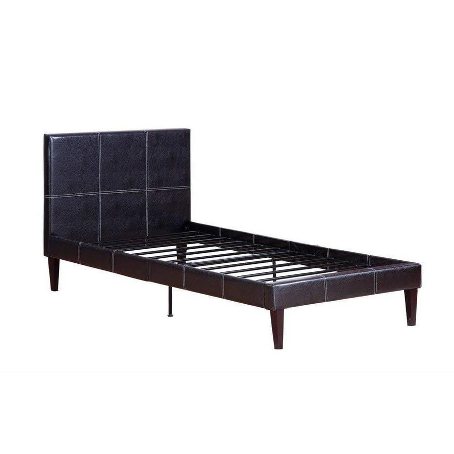 Benzara Brown Full 4-Poster Bed