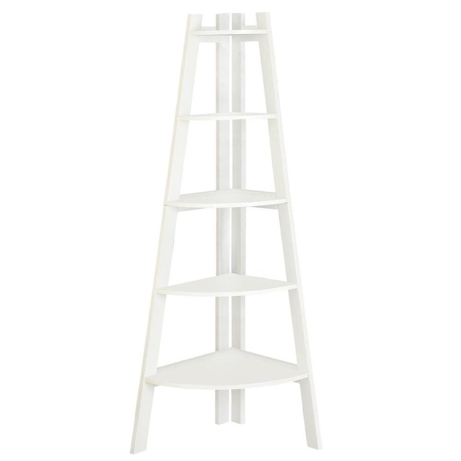 Benzara High And Spacey Contemporary Ladder Shelf At Lowes Com