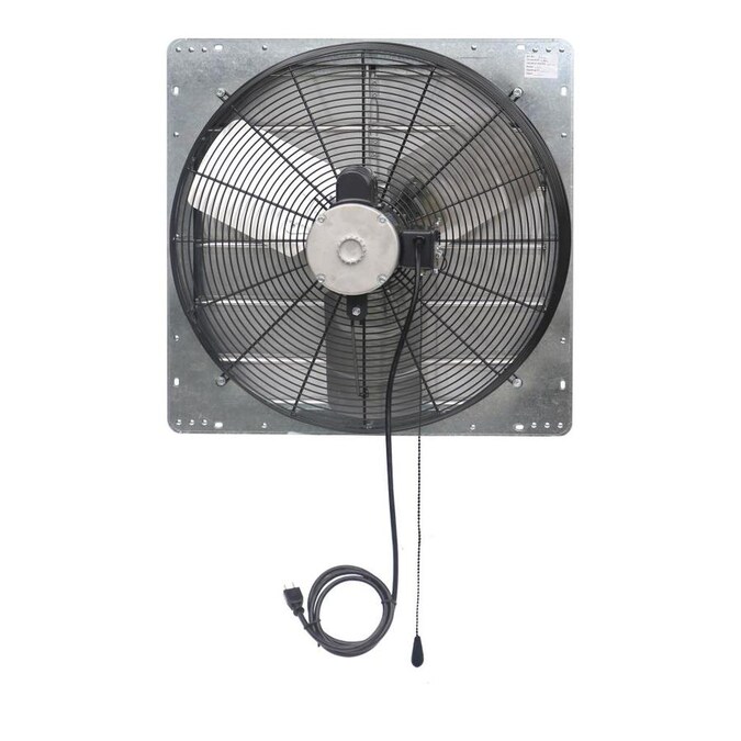 Iliving 24 In Plug In Indoor Wall Mounted Fan In The Wall Mounted Fans Department At Lowes Com